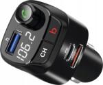 TechniSat Digicar 200 BT FM transmitter, Bluetooth, USB, fekete (76-5258-00)