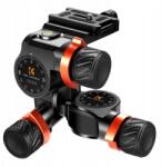 K&F Concept GD3W precíziós fej, 3D makrofotózáshoz, Arca-Swiss, 6kg teherbírás (KF31.047)