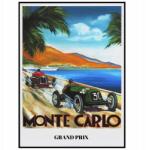  Szoba poszter Monte Carlo Grand Prix Verseny A3 (Plakat Samochody Auta Wyścigi)