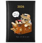 FunnyCase Könyvnaptár 2026 Take A Break Fekete tervező Ajándék határidőnapló Wz (Kalendarz Czarny TAKE A BREAK)