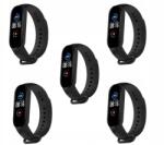  Pótkarkötő szett xiaomi mi band 5 6 7 karórához, fekete (Xiaomi Mi Band 5/6/7)