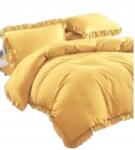  Fodros pamut ágyneműhuzat 2160×200 sárga