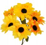 Kwiatek Napraforgó Virágok Gyönyörű Csokor 7 Virág 30cm (5930)