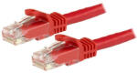StarTech N6PATC3MRD hálózati kábel Vörös 3 M Cat6 U/UTP (UTP) (N6PATC3MRD) - compzone