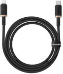 Baseus Dura Type C fast charging cable for iP 20 W 1 m Black, Gold (P10377800U01-00)