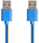 Nedis CCGP61000BU20 USB kábel USB 3.2 Gen 1 (3.1 Gen 1) 2 M USB A Kék (CCGP61000BU20) - compzone