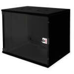 Roline 26.21. 0187 állvány 9U Falra szerelhető állvány Fekete (26.21.0187)