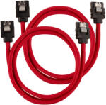 Corsair CC-8900254 SATA kábel 0, 6 M Fekete, Vörös (CC-8900254)