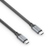 sonero SPC-U300-005 USB 2.0 0, 5 M USB C Fekete, Szürke (SPC-U300-005)