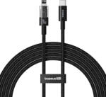 Baseus Gem USB-C to iP fast charging cable 2 m 20 W Black (P10373001111-01)