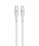 TB USB C - USB C cable 1m. silicone white (AKTBXKUCC2SI10W)