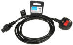 iBOX Power Cable for Laptops (clover) VDE 1.8m UK plug (IKZ2UK)