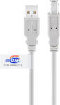 Goobay 50833 USB 2.0 5 M USB A USB B Szürke (50833)