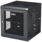 StarTech RK1224WALHM állvány 12U Falra szerelhető állvány Fekete (RK1224WALHM)