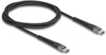 Delock 81124 USB 2.0 1 M USB C Fekete (81124)