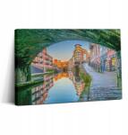 Wallfluent Vászonkép Canvas Irodába Falra Nyugat Birmingham Anglia 30x20 cm (010030010150000075929)