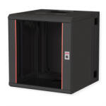 Roline 26.21. 0182 állvány 12U Falra szerelhető állvány Fekete (26.21.0182) - compzone