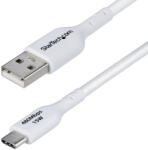 StarTech USB2AC3MNCWHE USB kábel USB 2.0 3 M USB A USB C 0, 48 Gbit/s Fehér (USB2AC3MNCWHE)