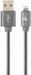 Cablexpert CC-USB2S-AMLM-2M-BG Lightning kábel Szürke (CC-USB2S-AMLM-2M-BG)