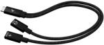 i-tec C31DUALSPLITTERCBLPD USB 2.0 0, 3 M USB C 2 x USB C Fekete (C31DUALSPLITTERCBLPD)