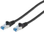 S/CONN maximum connectivity 75711-0.25S hálózati kábel Fekete 0, 25 M Cat6a S/FTP (S-STP) (75711-0.25S)
