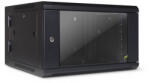 Inter-Tech SMB-6606 6U Falra szerelhető Fekete (88887255)