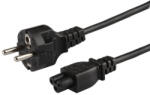 SAVIO CL-81 tápkábel Fekete 1, 8 M E típusú hálózati csatlakozó IEC C5 (cl-81)
