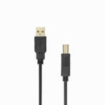 SBOX USB-1013/R USB kábel USB 2.0 3 M USB A USB B 0, 48 Gbit/s Fekete (USB-1013/R)