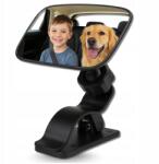  Állítható belső visszapillantó tükör autóba, napellenzőre