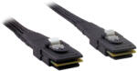Inter-Tech 88885238 sorosan kapcsolt SCSi (SAS) kábel 0, 5 M Fekete (88885238)