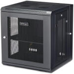 StarTech RK12WALHM 12U Falra szerelhető Fekete (RK12WALHM)