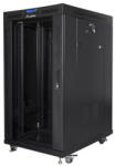 Lanberg FF01-8022-12BL állvány 22U Szabadonálló állvány Fekete (FF01-8022-12BL) - compzone