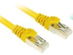 Sharkoon 4044951014811 hálózati kábel Sárga 10 M Cat6 S/FTP (S-STP) (4044951014811)