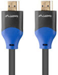 Lanberg CA-HDMI-15CU-0030-BK HDMI kábel 3 M HDMI A-típus (Standard) Fekete (CA-HDMI-15CU-0030-BK)