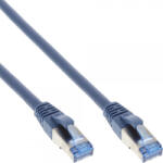 InLine 21629 Cavo Patch Lan, S/Ftp, Cat. 6A, 500Mhz, Guaina Halogenfree, 1.5 m, Blu hálózati kábel Kék 1, 5 M Cat6a S/FTP (S-STP) (76814B)