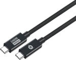 Conceptronic ETTA04B20 USB kábel USB4 Gen 3x2 2 M USB C 40 Gbit/s 240 W Fekete (110560807101)