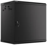 Lanberg WF01-6412-00B állvány 12U Falra szerelhető állvány Fekete (WF01-6412-00B)