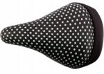 Sun Baby Gyerek kerékpár nyereg puha fekete, menta pöttyös (CJ03.023.02)