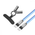 TB 2in1 USB C cable 1m blue (AKTBXKUCCSMY10N)