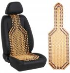 Korbi Huzat Gyöngyszőnyeg Ülés Masszírozó Labdák Gyöngyök A Fotelhez (MATA KORALIKOWA NA SIEDZENIE BRĄZOWA KORBI)