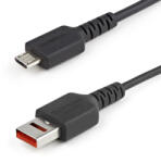 StarTech USBSCHAU1M USB kábel USB 2.0 1 M USB A Micro-USB B 0, 48 Gbit/s Fekete (USBSCHAU1M)