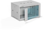 ALANTEC ALANTEC Racking cabinet 19" 6U 600x450, Grey FLAT PACK (SW-6U-600-450-01-SF)