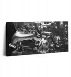 Wallfluent Vászonkép Canvas Hálószoba Látványos Autó Motor Alkatrész 100x50 (010030010010000075068)
