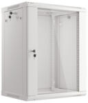 Lanberg WF01-6415-10S állvány 15U Falra szerelhető állvány Szürke (WF01-6415-10S)