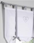 Bonprix 120/120 Szív Mintás Pamut Függöny (938513)