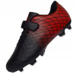  Gyerek futballcipő tépőzáras sas stoplis 30-as (lanki FG X2600R Black/Red)