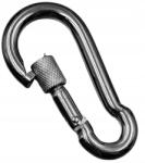 Milwar 5mm Karabiner 5x50 Saválló Védelemmel inox rozsdamentes A4 8004 (8004405050-001)