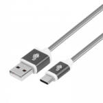 TB Cable USB - USB C 1.5 m gray tape (AKTBXKUCSBA150S)