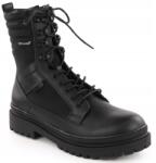 Big Star Bőr vízálló tornacipő fekete Big Star 45 (OO174164)