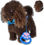 Skleplolki Kutya Uszkár Interaktív Vonó Sétál Ugató Kabalafigura Gyerekeknek (interaktywny piesek pudel niebieski)